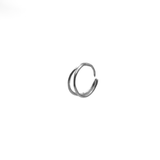Sterling Silver Double Nose Ring - KIRO UK