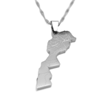 Morocco Map Necklace - KIRO UK