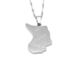 Nubia Map necklace - KIRO UK