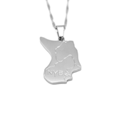 Nubia Map necklace - KIRO UK