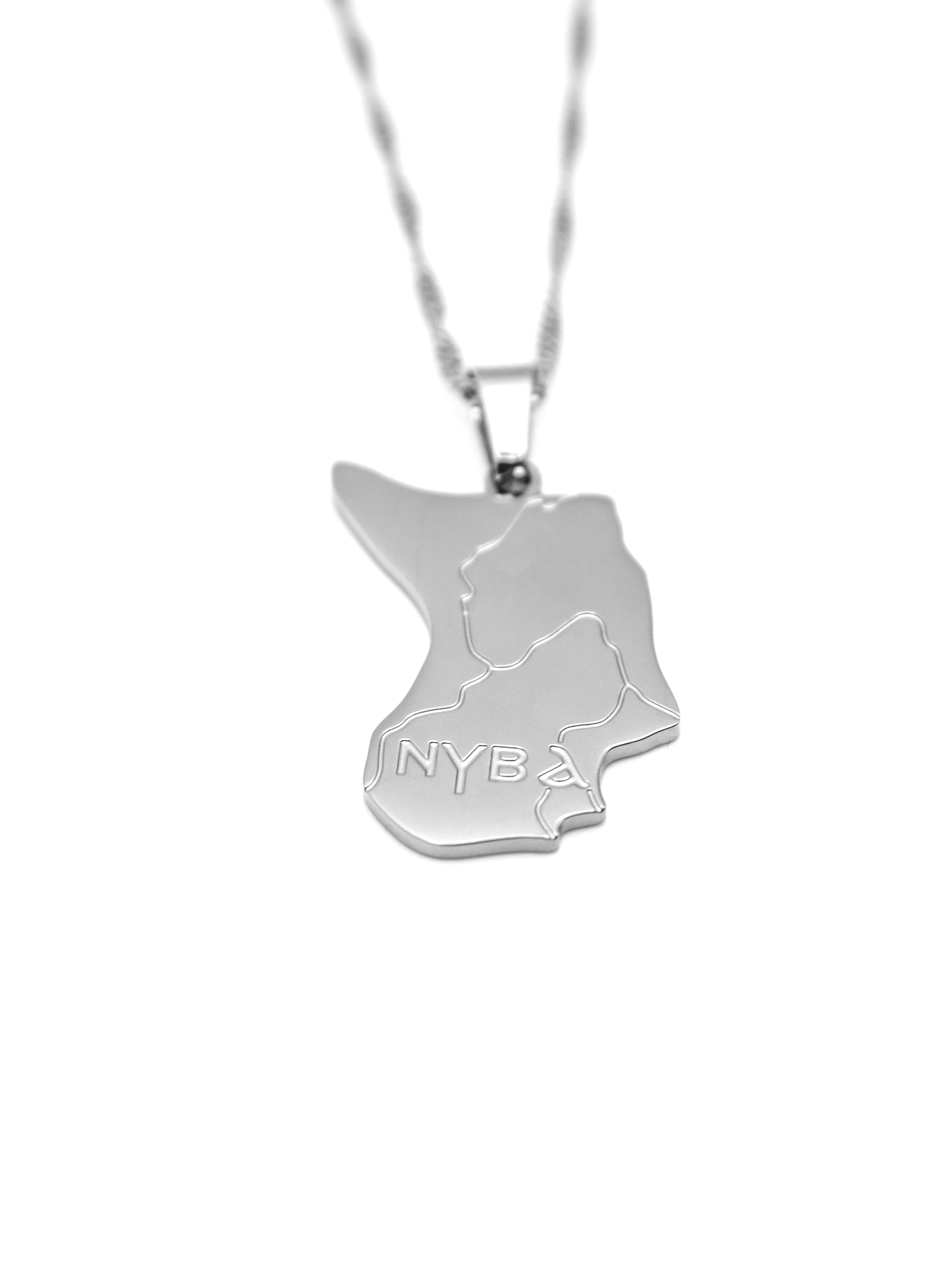 Nubia Map necklace - KIRO UK