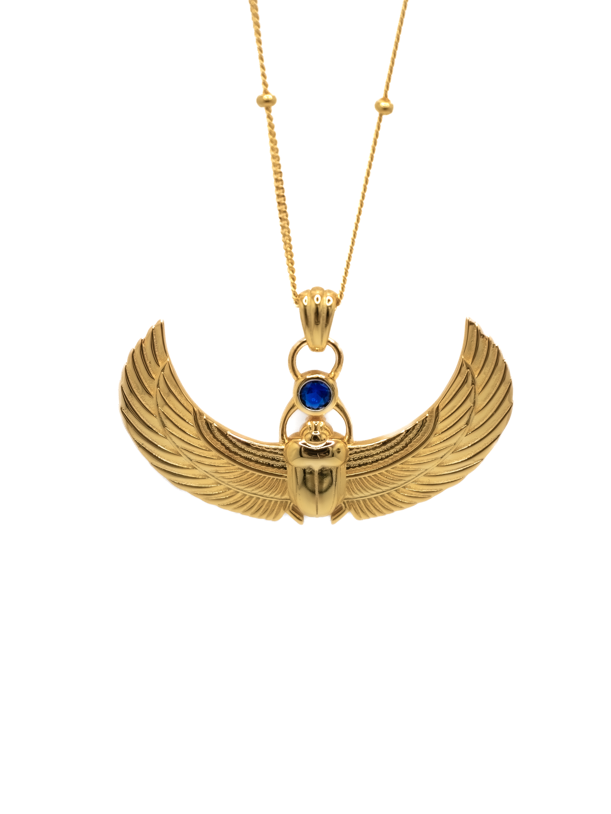 Egyptian Scarab Necklace - KIRO UK