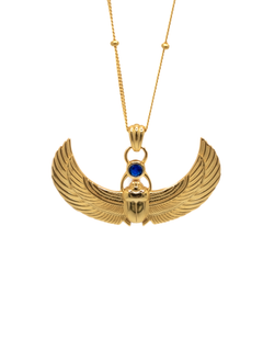 Egyptian Scarab Necklace - KIRO UK