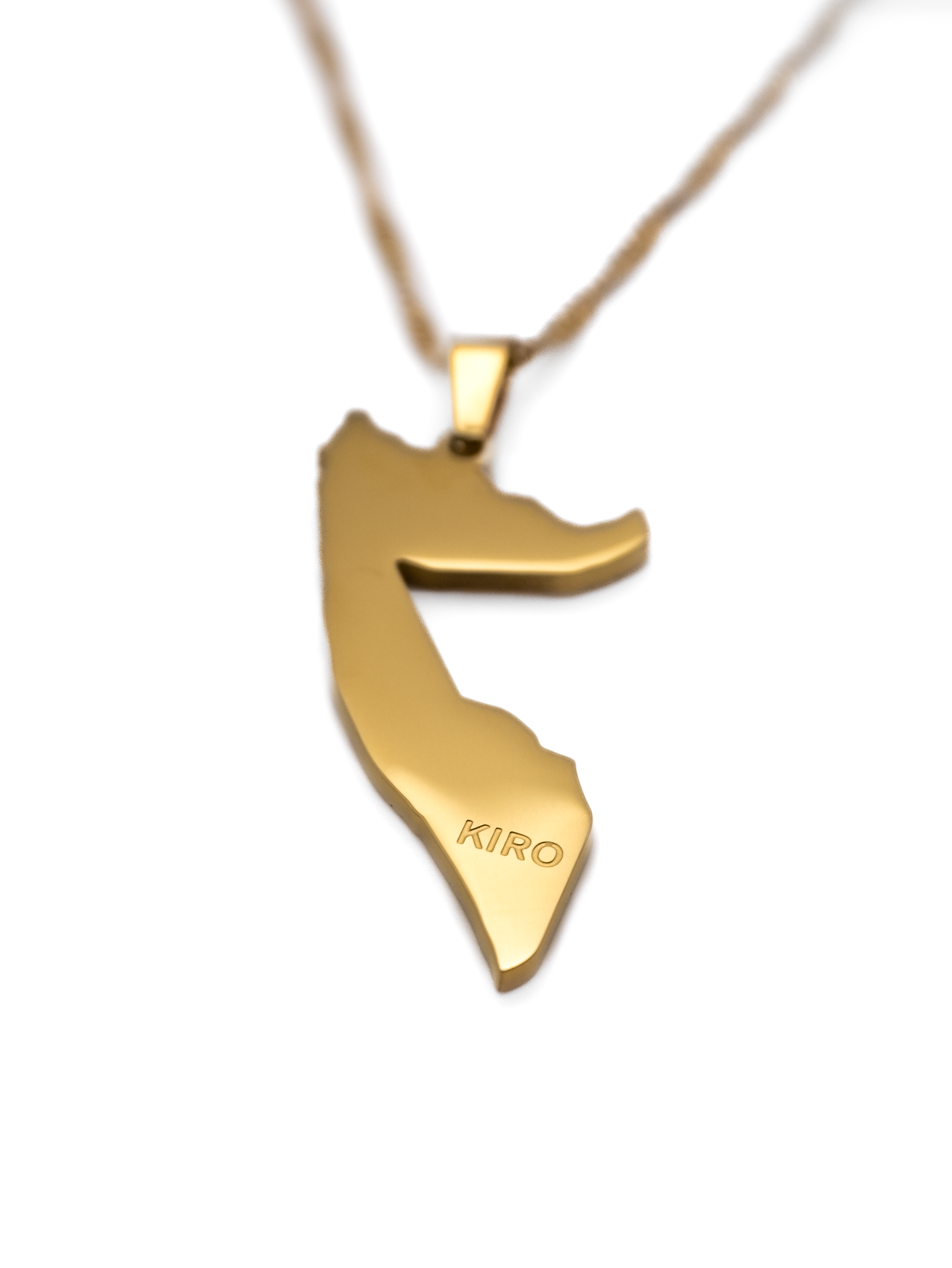 Somalia Map Necklace - KIRO UK