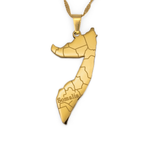 Somalia Map Necklace - KIRO UK