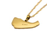 Somaliland Map Necklace - KIRO UK