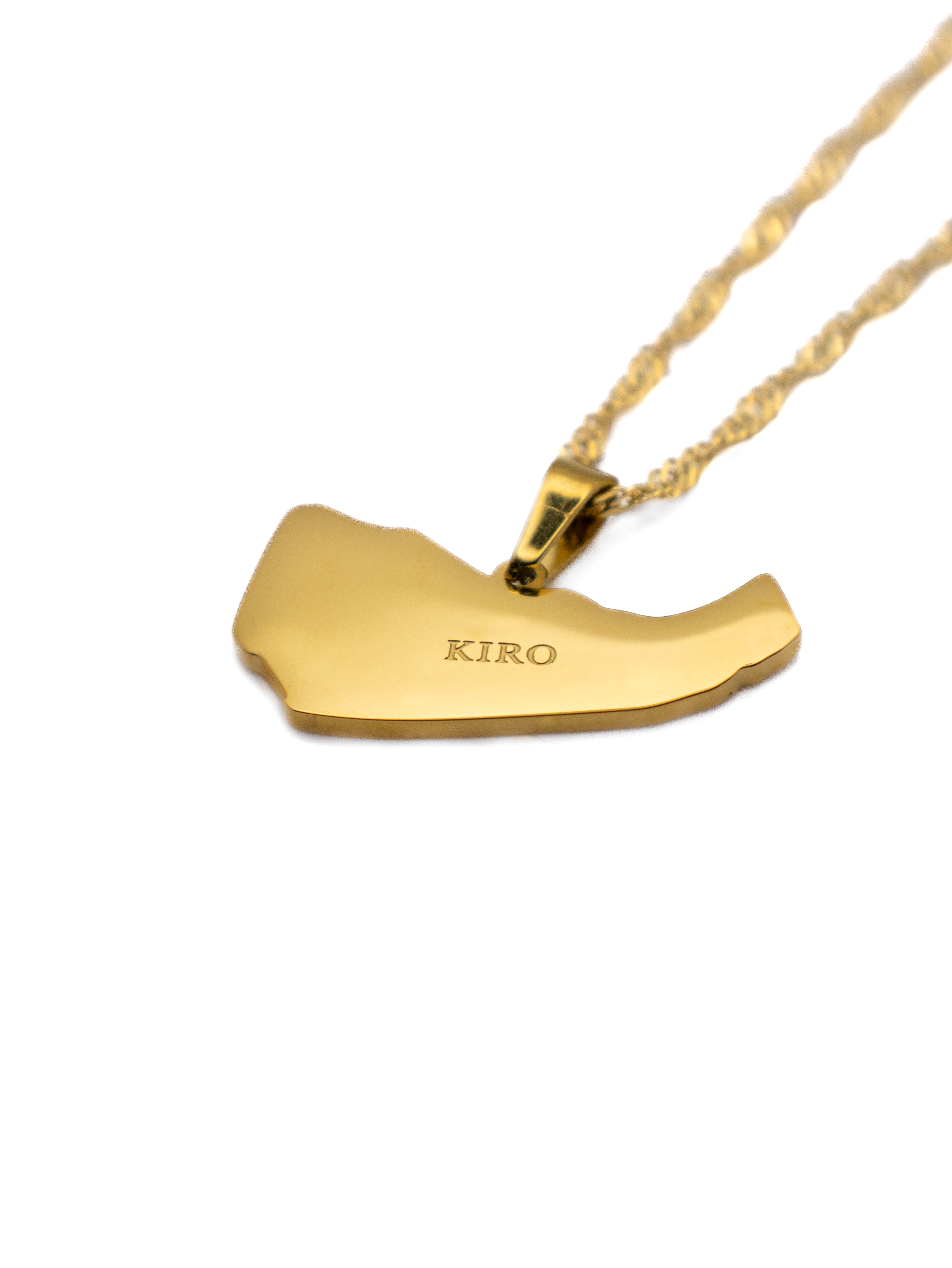 Somaliland Map Necklace - KIRO UK