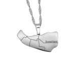 Somaliland Map Necklace - KIRO UK