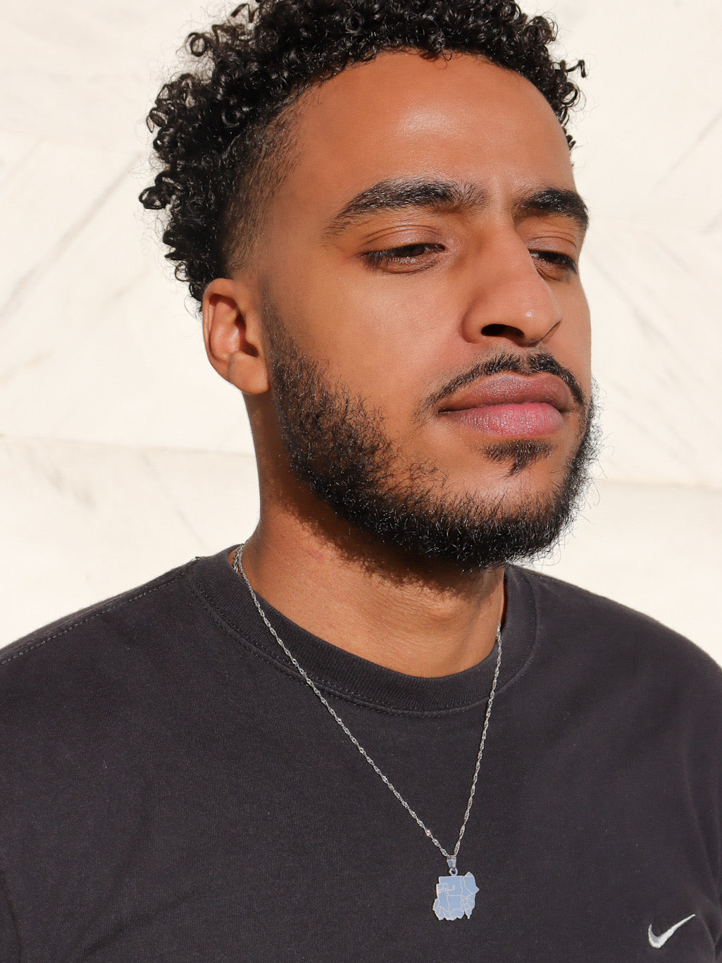 Sudan Map Necklace - KIRO UK