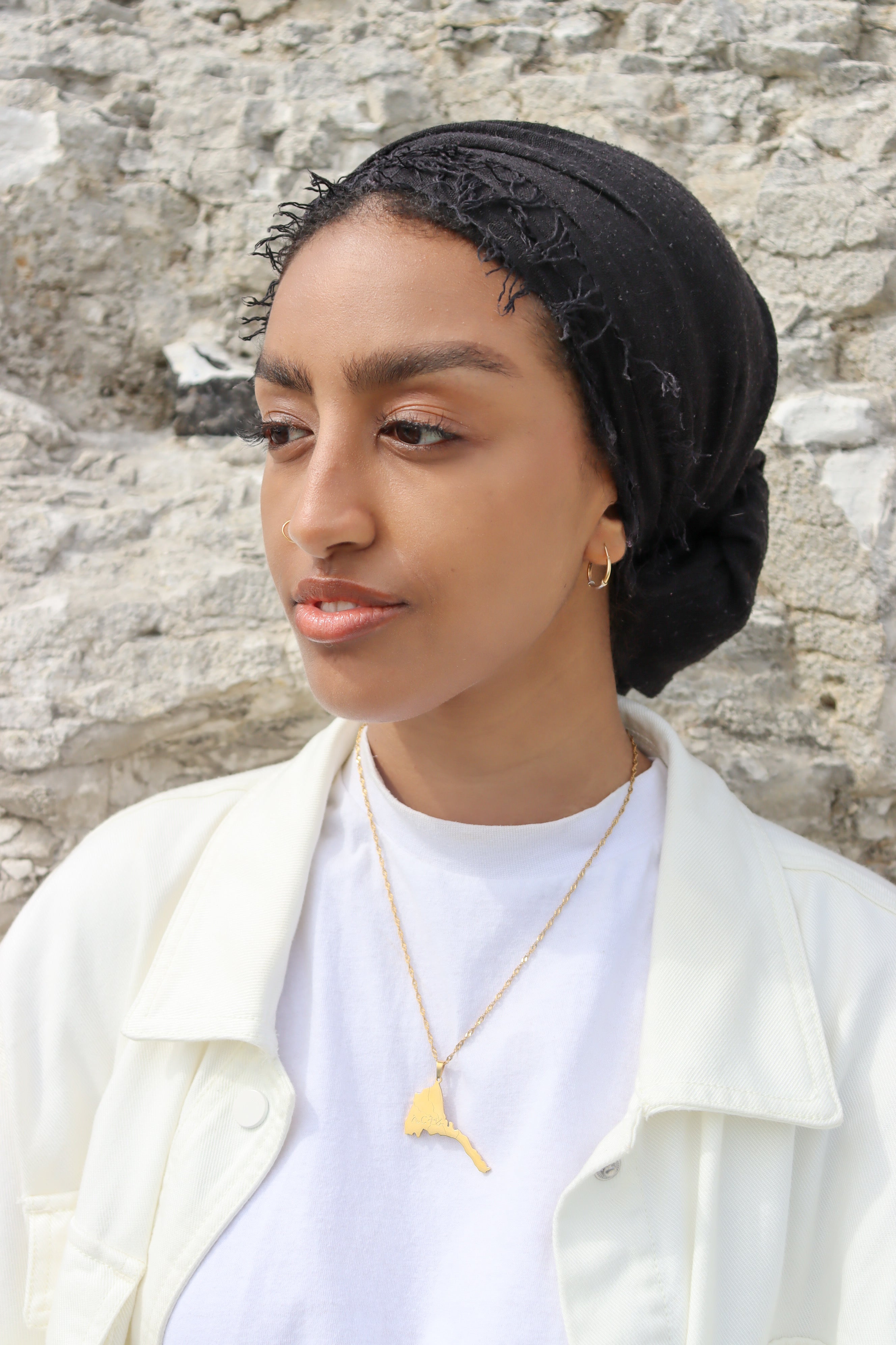 Eritrea Map Necklace - KIRO UK