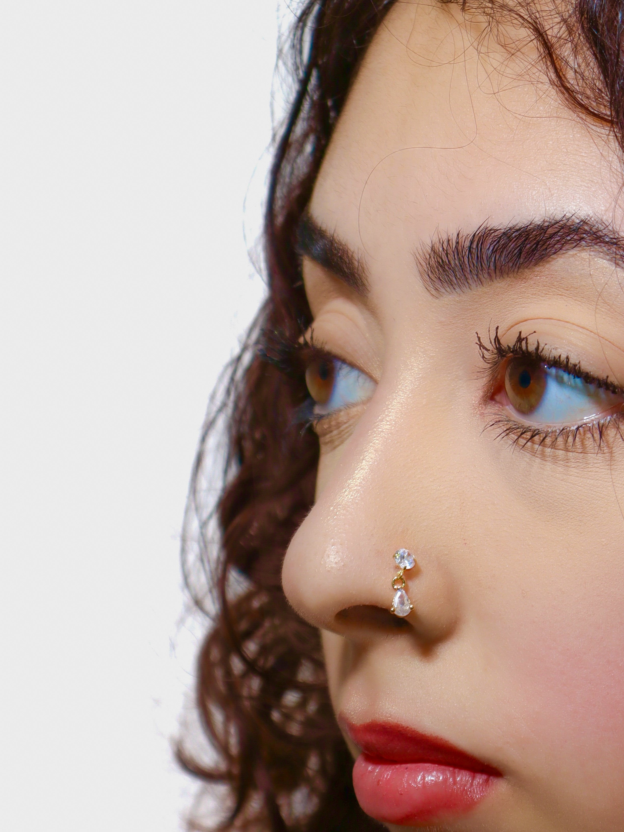Teardrop Nose Stud - KIRO UK