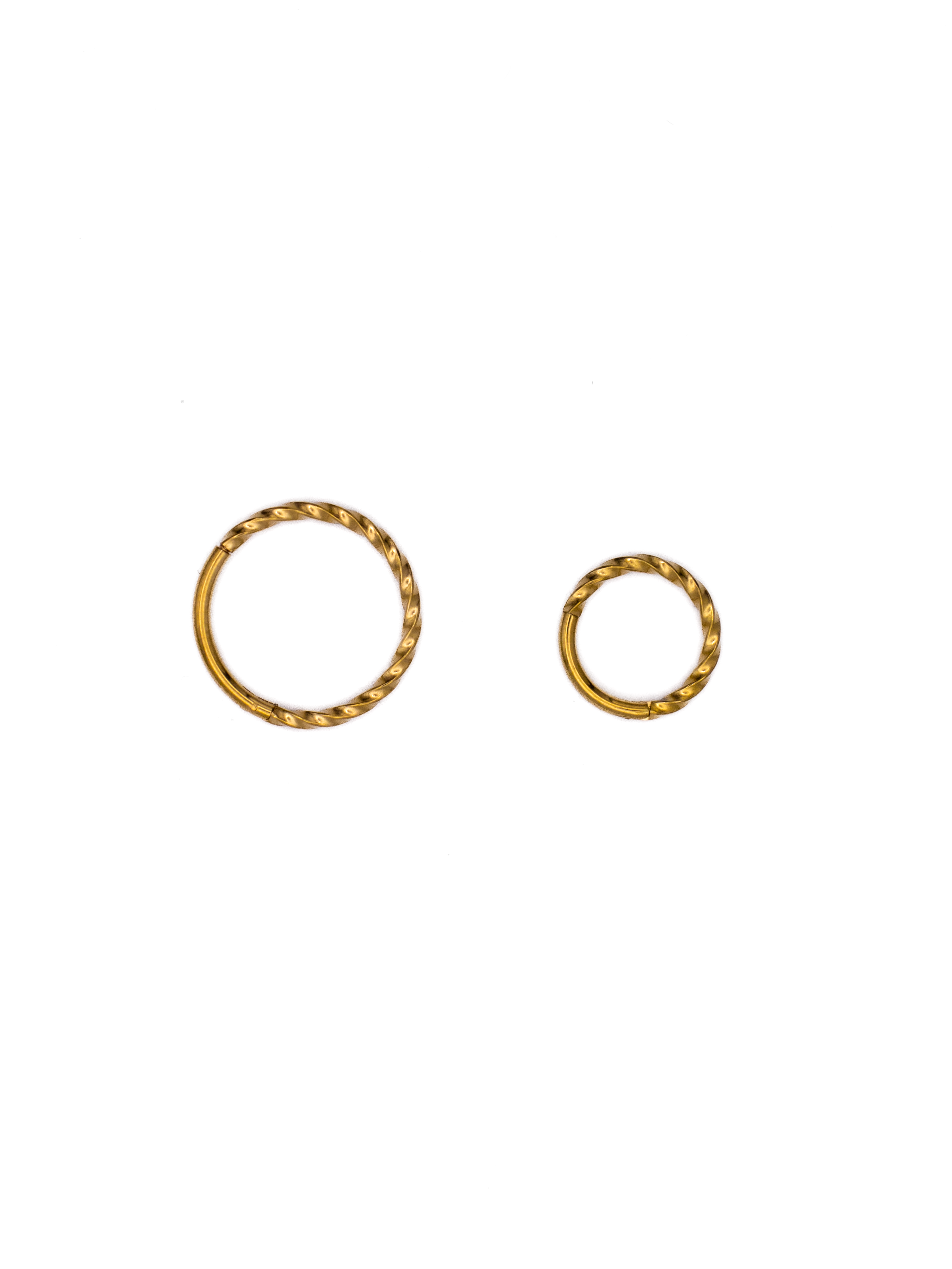 Twisted Septum Ring - KIRO UK