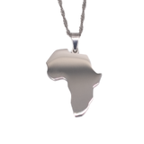 Africa Map Necklace - KIRO UK