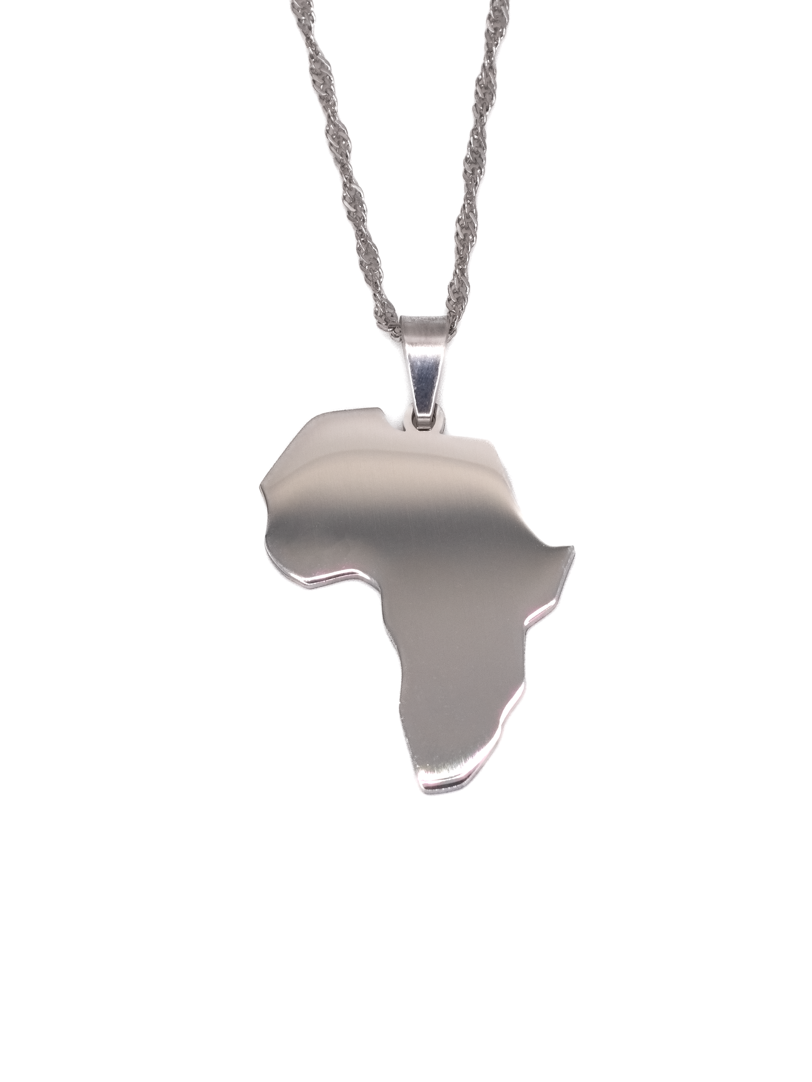 Africa Map Necklace - KIRO UK