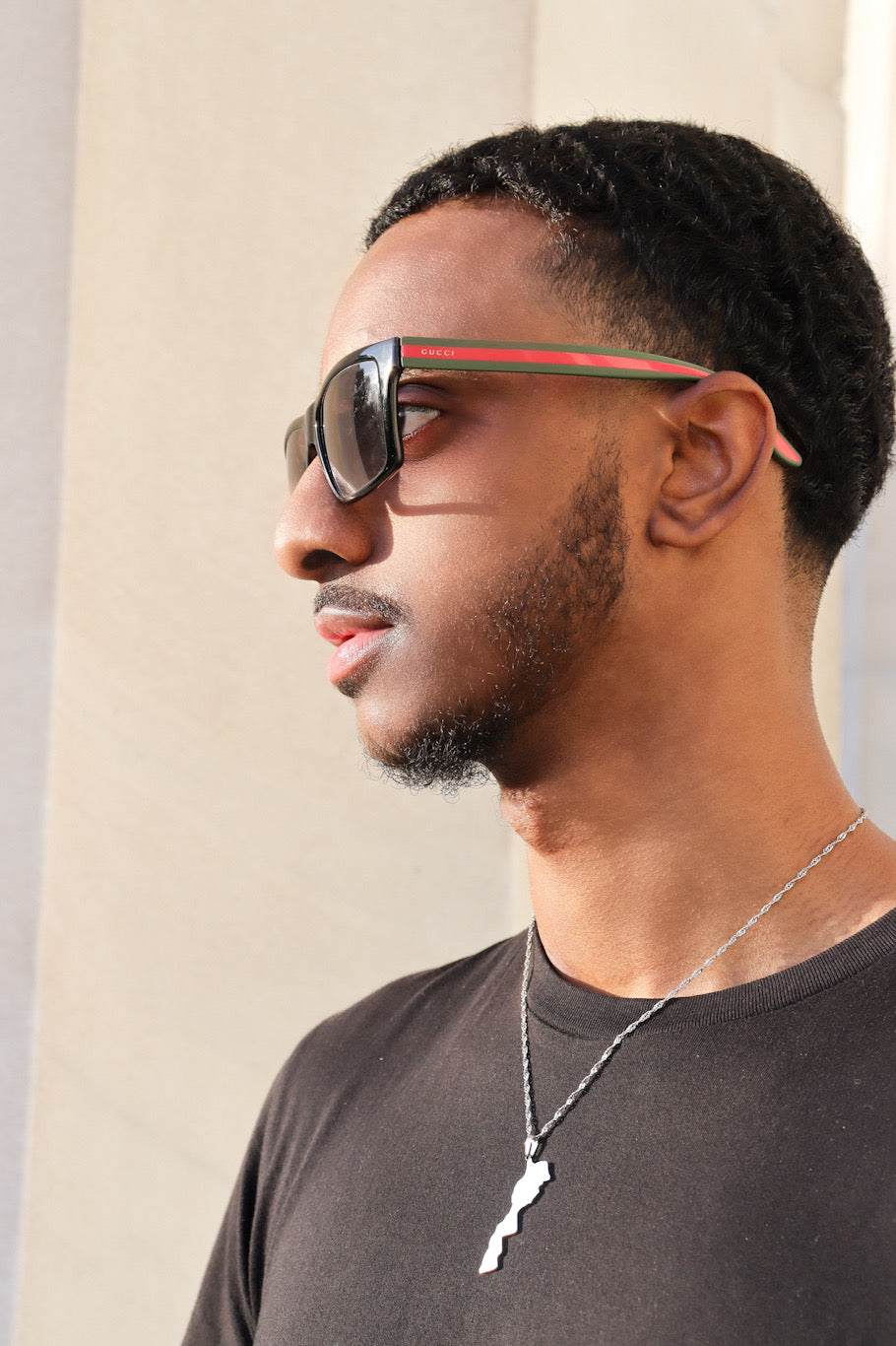 Morocco Map Necklace - KIRO UK