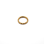 Twisted Septum Ring - KIRO UK