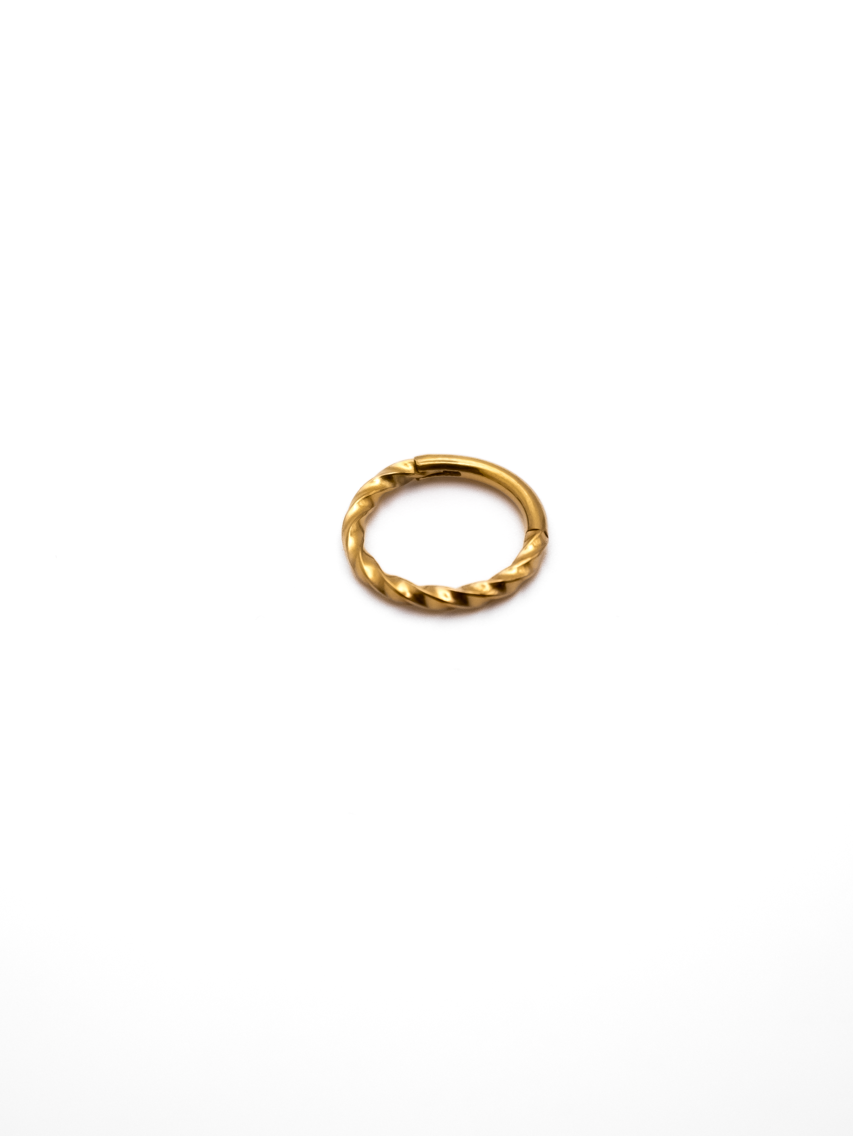 Twisted Septum Ring - KIRO UK