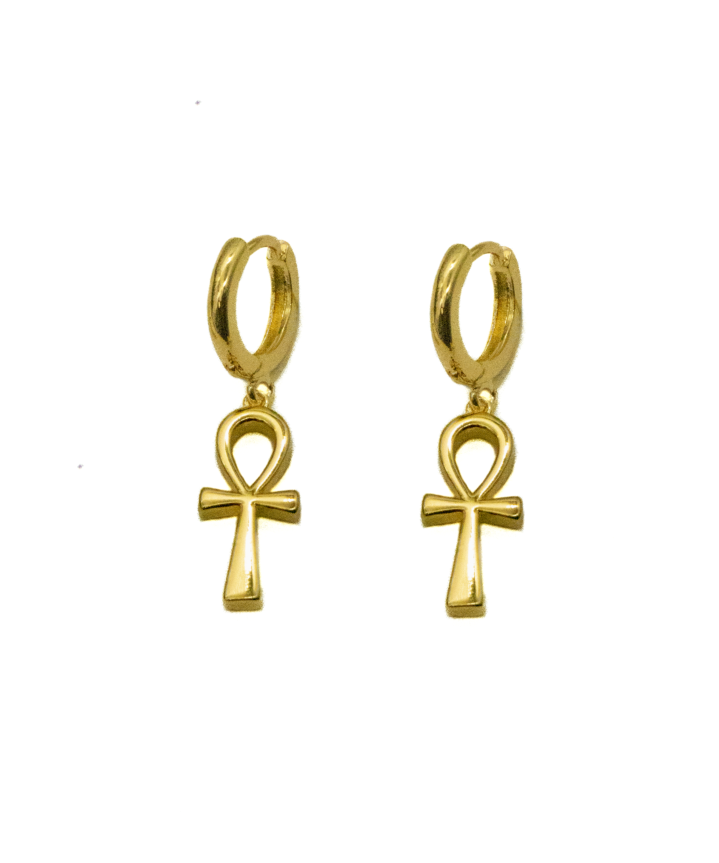 Egyptian Ankh Hoops - KIRO UK