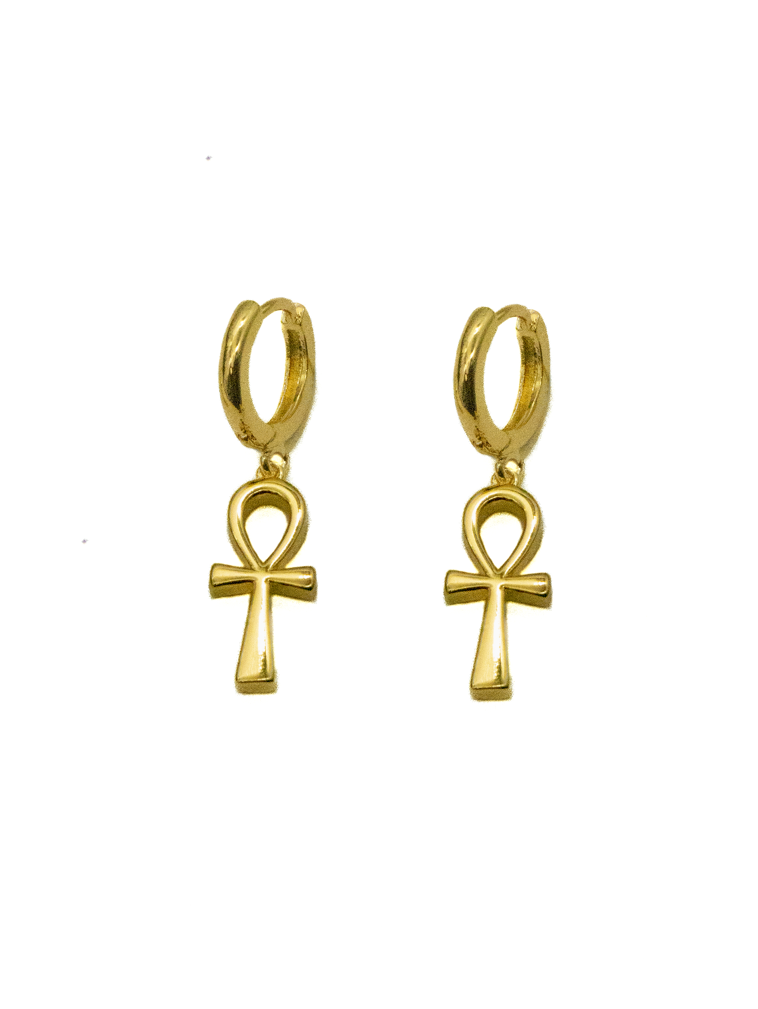 Egyptian Ankh Hoops - KIRO UK