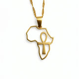 Ankh in Africa Necklace
