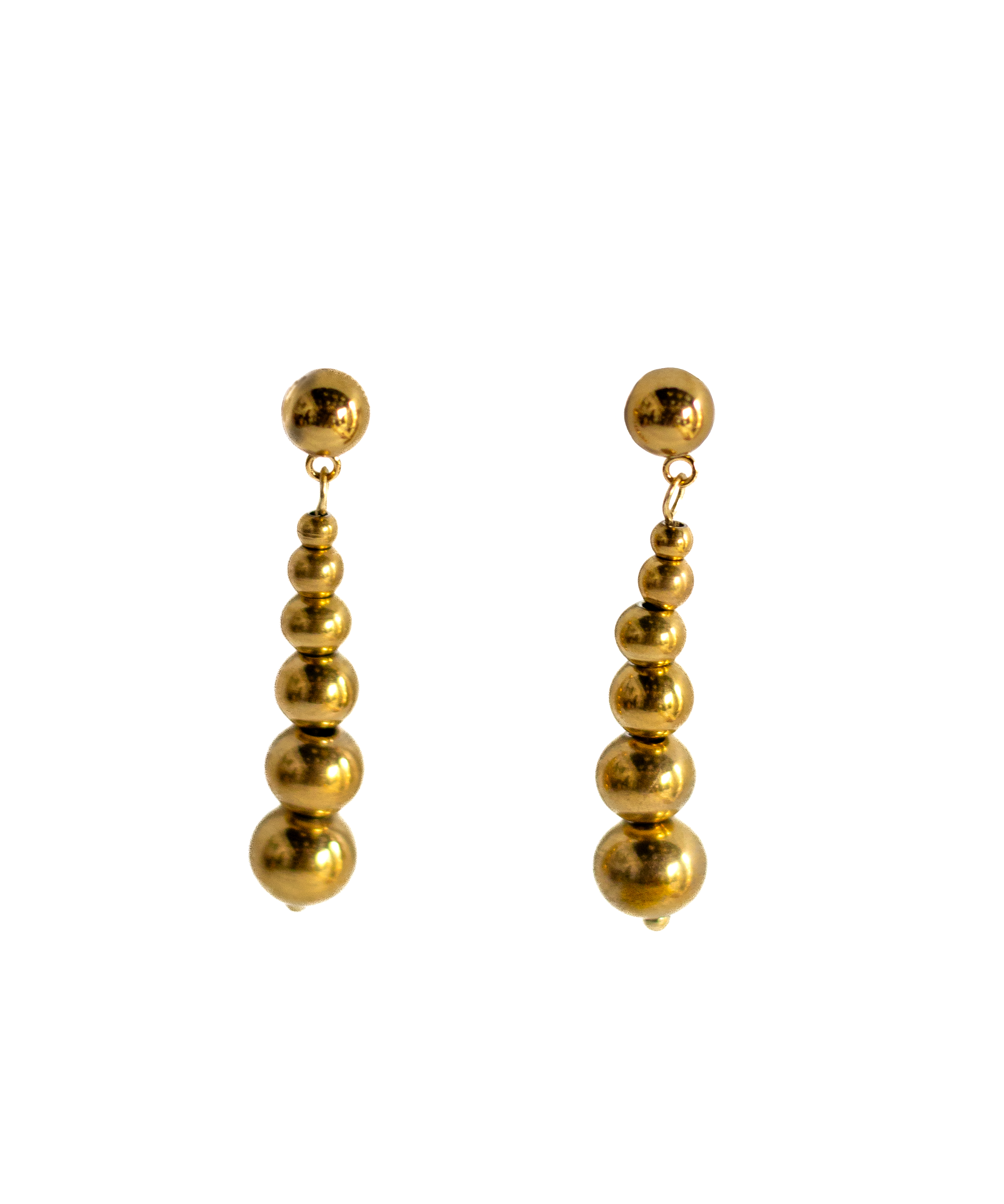 Gold Drops Earrings - KIRO UK