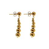 Gold Drops Earrings - KIRO UK