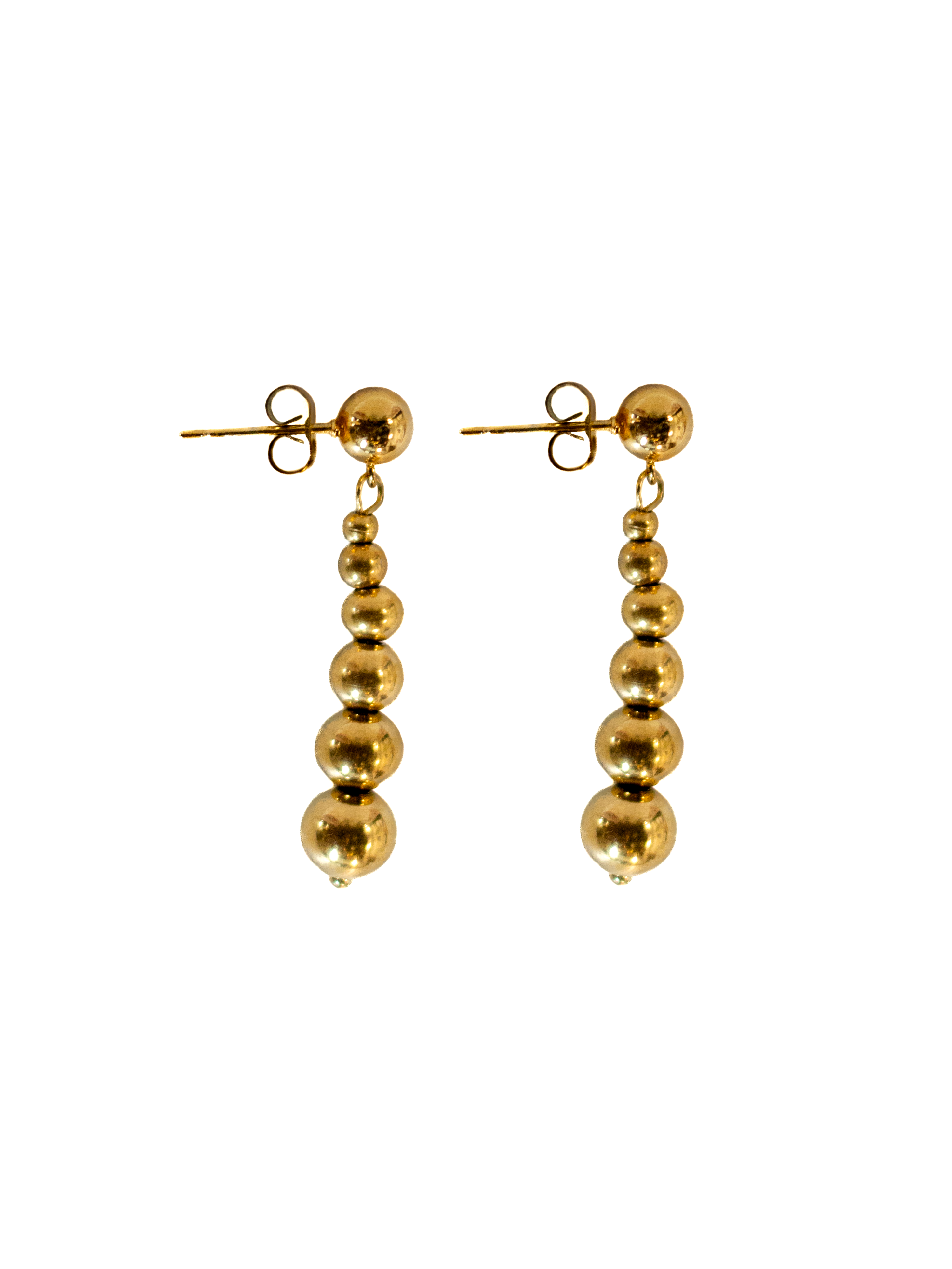 Gold Drops Earrings - KIRO UK