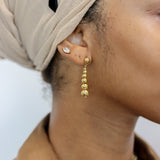 Gold Drops Earrings - KIRO UK