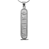 3D Personalised Hieroglyphic Cartouche Necklace - KIRO UK