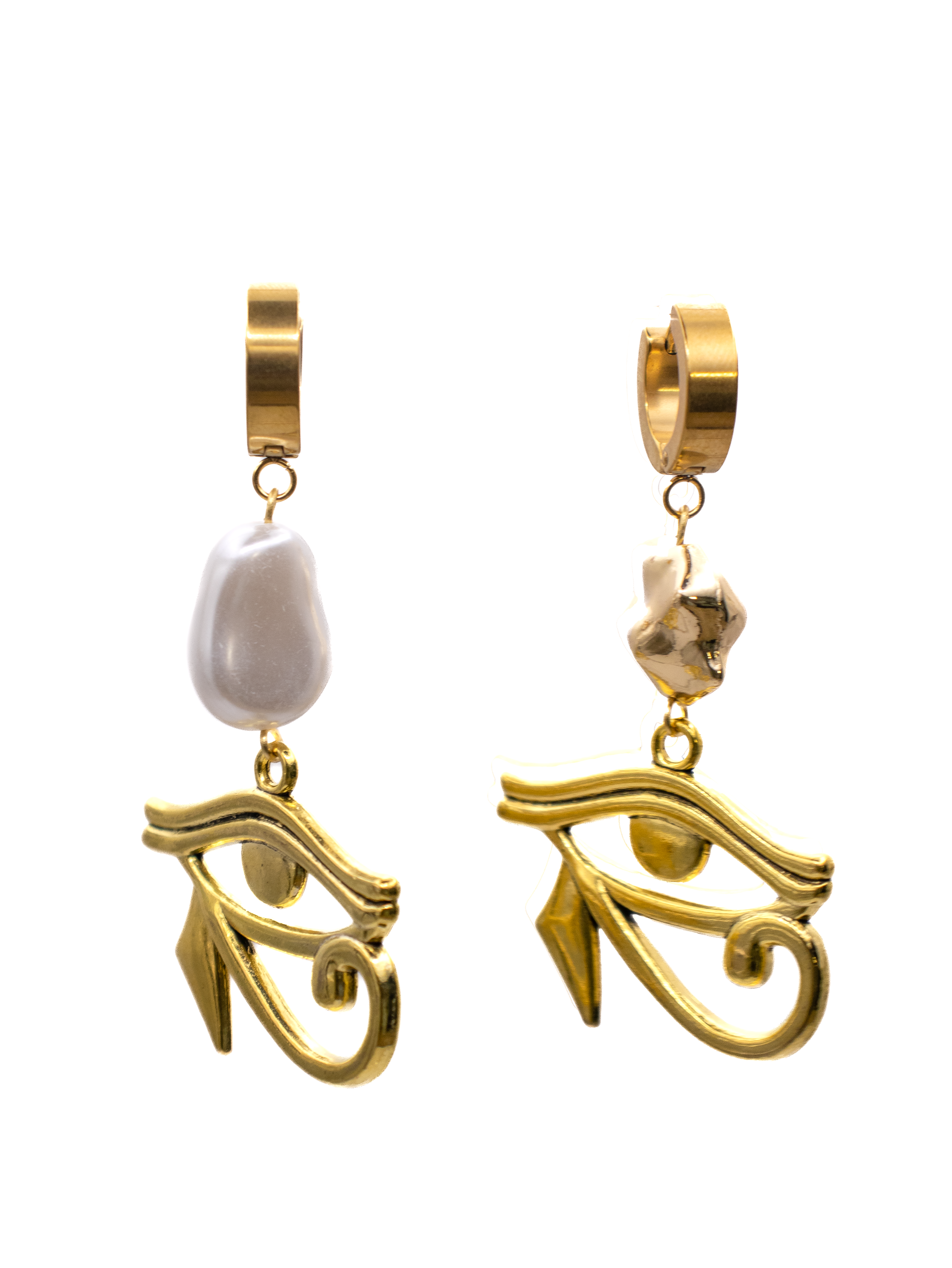 Eye of Horus Drop Earrings - KIRO UK