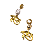 Eye of Horus Drop Earrings - KIRO UK