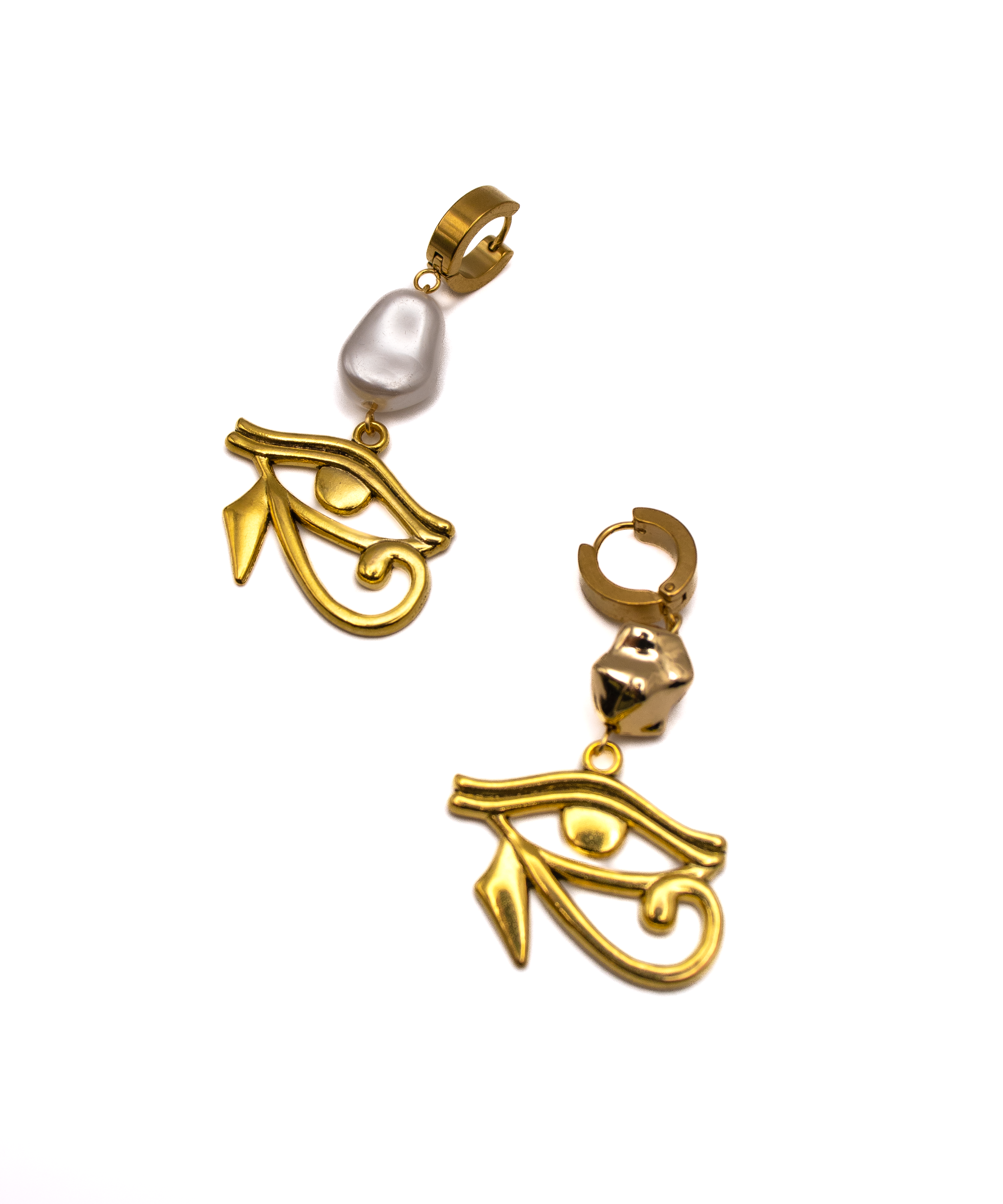 Eye of Horus Drop Earrings - KIRO UK