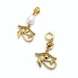 Eye of Horus Drop Earrings