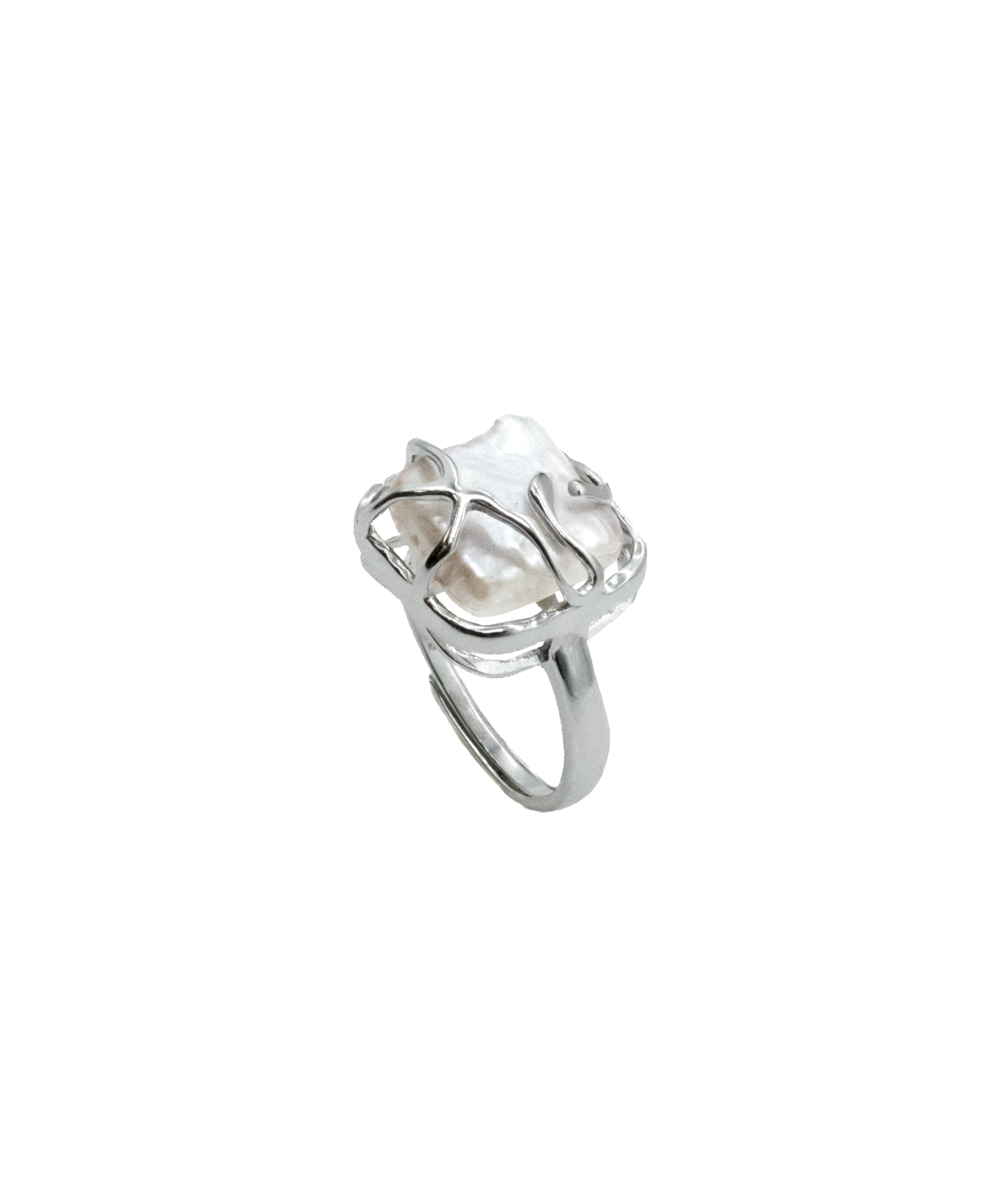 Amar Pearl Ring - KIRO UK