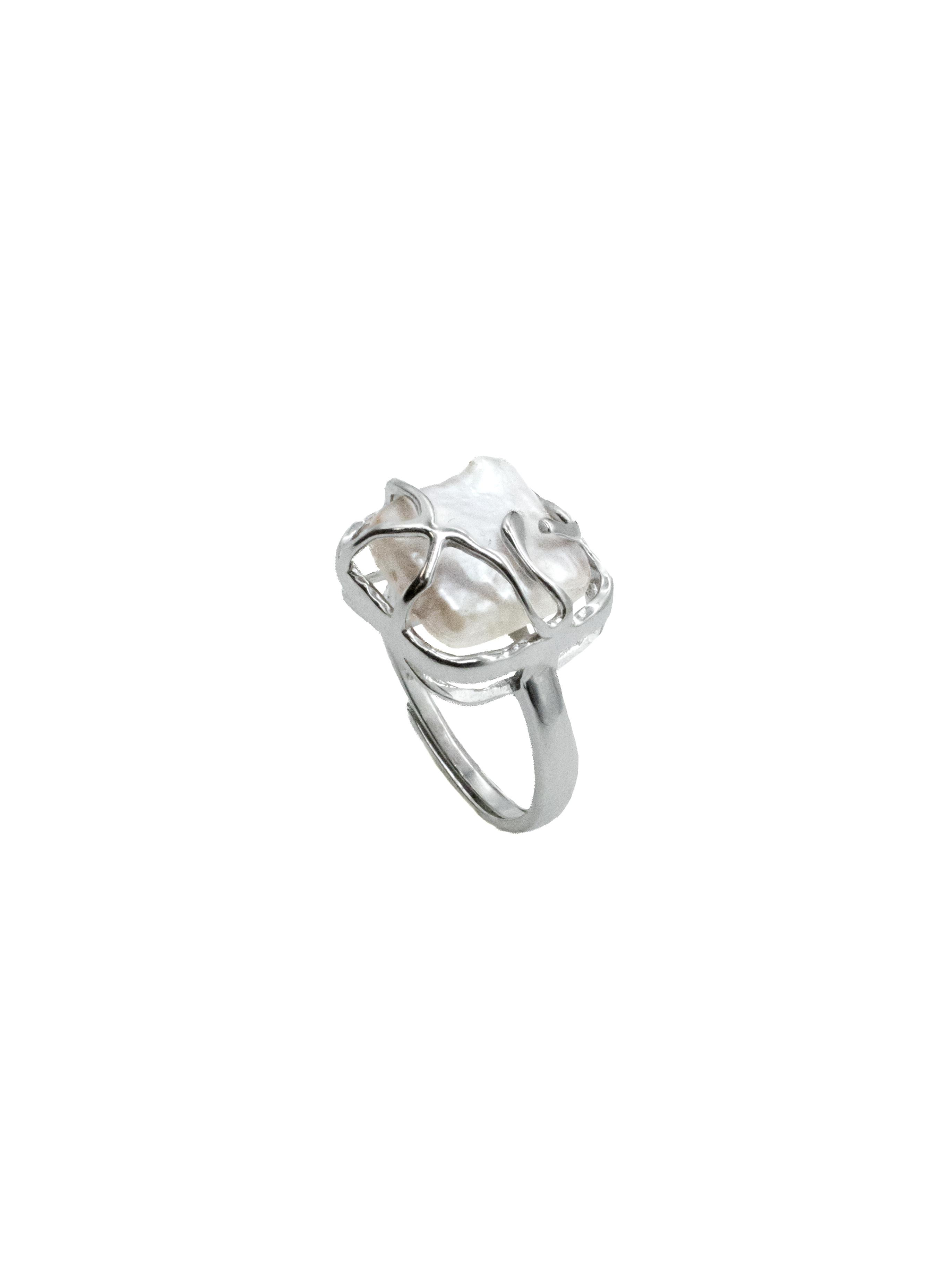 Amar Pearl Ring - KIRO UK