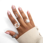 Amar Pearl Ring - KIRO UK