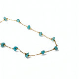 Mona Turquoise Anklet