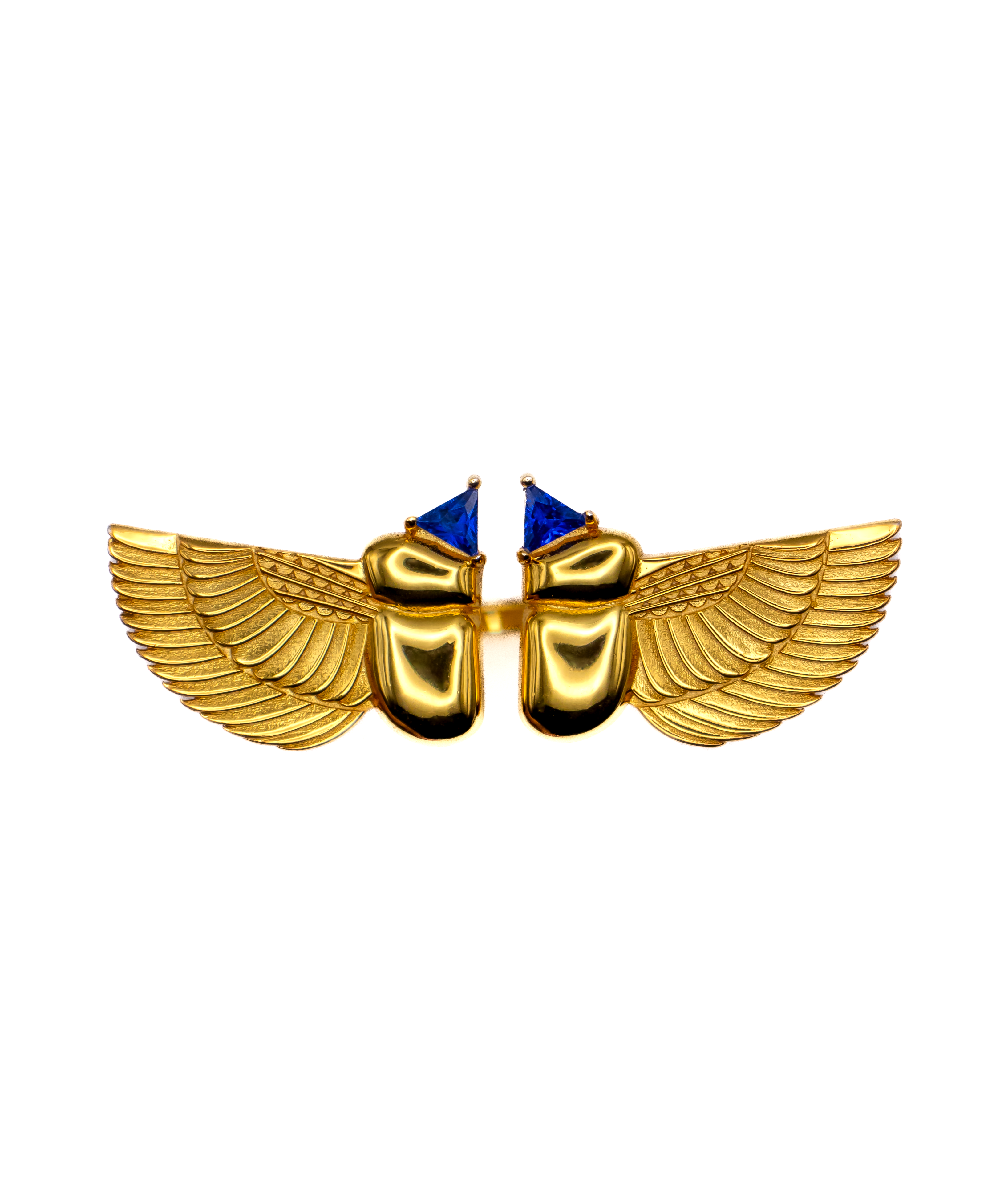 Egyptian Scarab Beetle Ring - KIRO UK