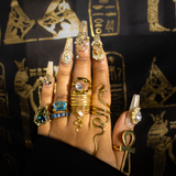 Nobatia Sapphire Baguette Ring