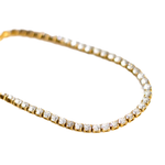 Gold Tennis Anklet - KIRO UK