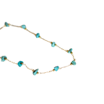 Mona Turquoise Anklet - KIRO UK