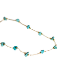 Mona Turquoise Anklet - KIRO UK