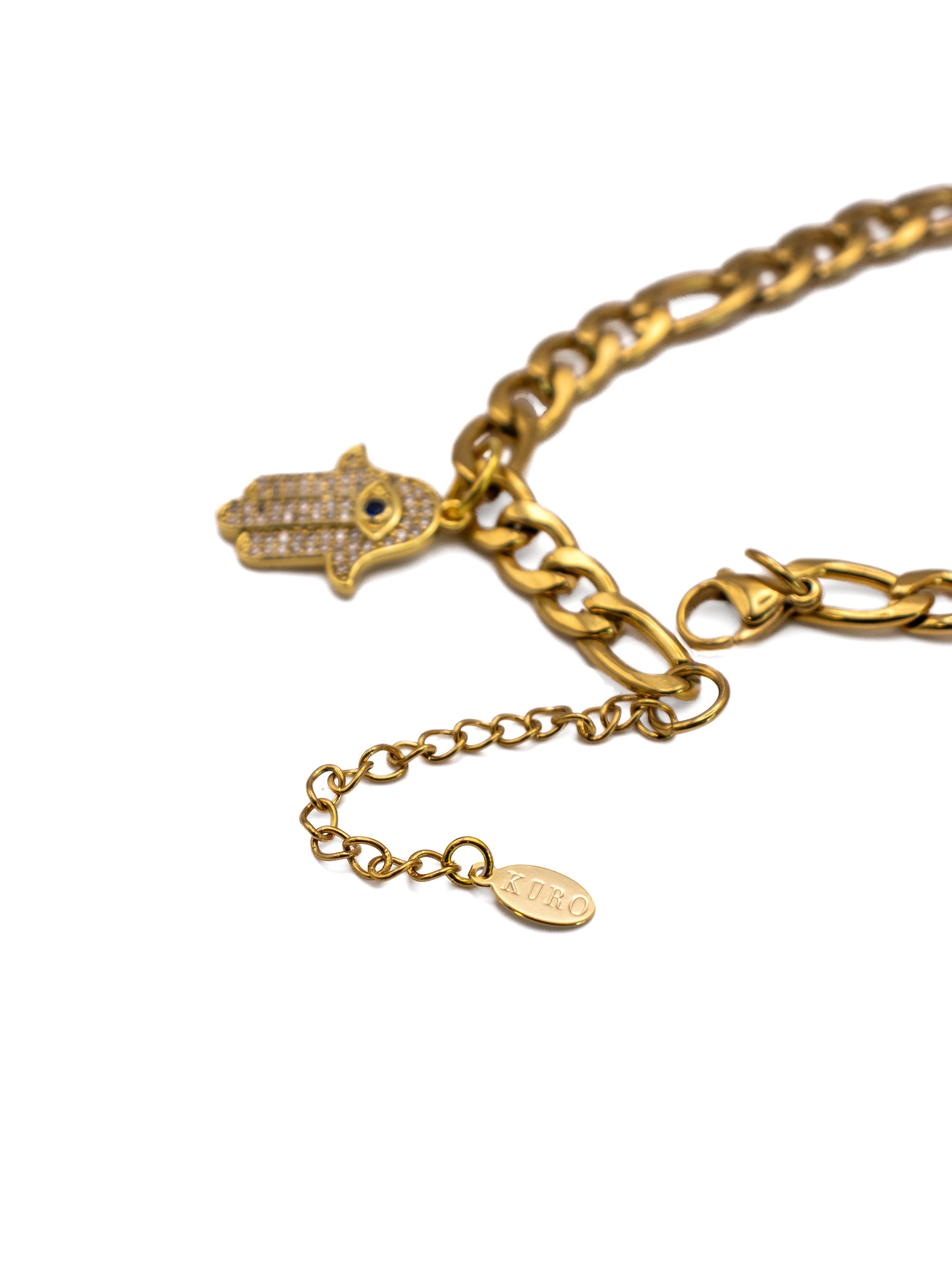 Hamsa Hand Anklet - KIRO UK