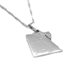 Egypt Map Necklace - KIRO UK