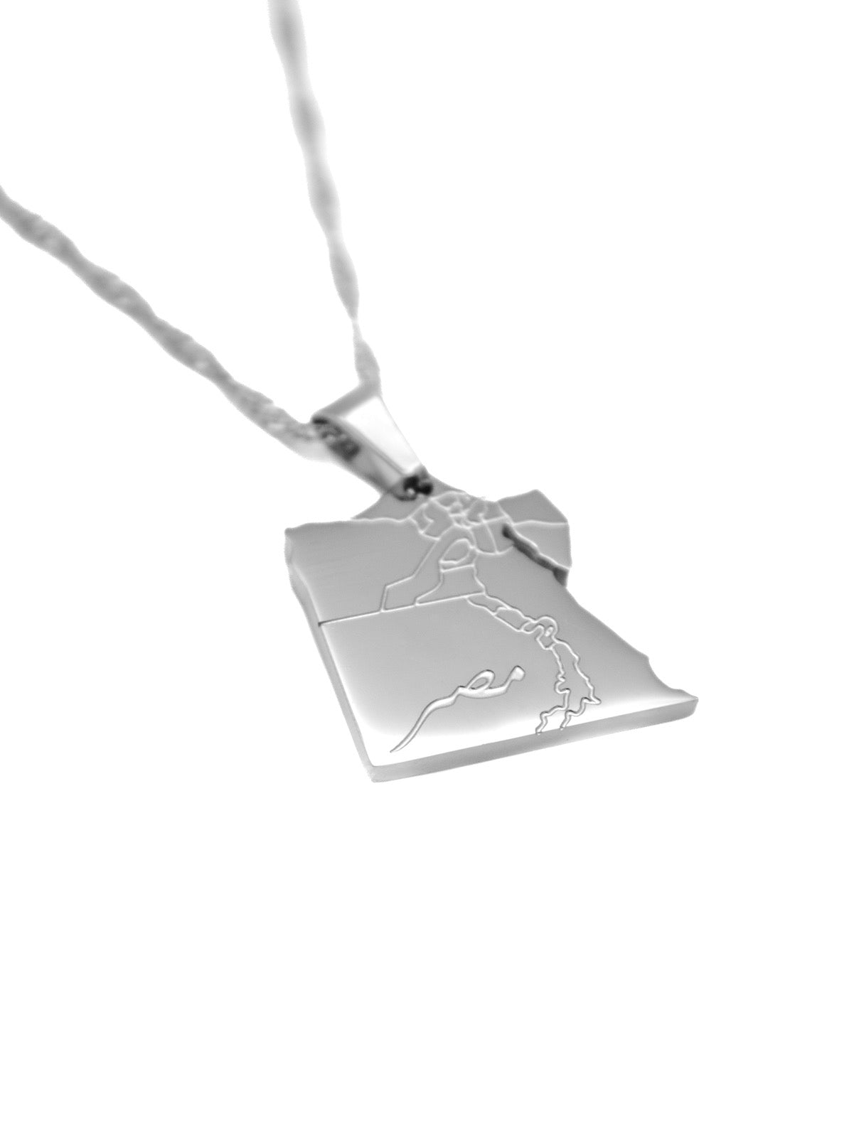 Egypt Map Necklace - KIRO UK