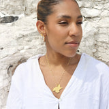 Kashmir Map Necklace - KIRO UK