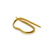 18k Gold plated KIRO meroe two finger bar ring