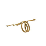 KIRO Serpent XL Ring, a gold-plated statement ring with an intricate snake design that wraps around the finger.