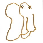 Africa Hoop Earrings - KIRO UK