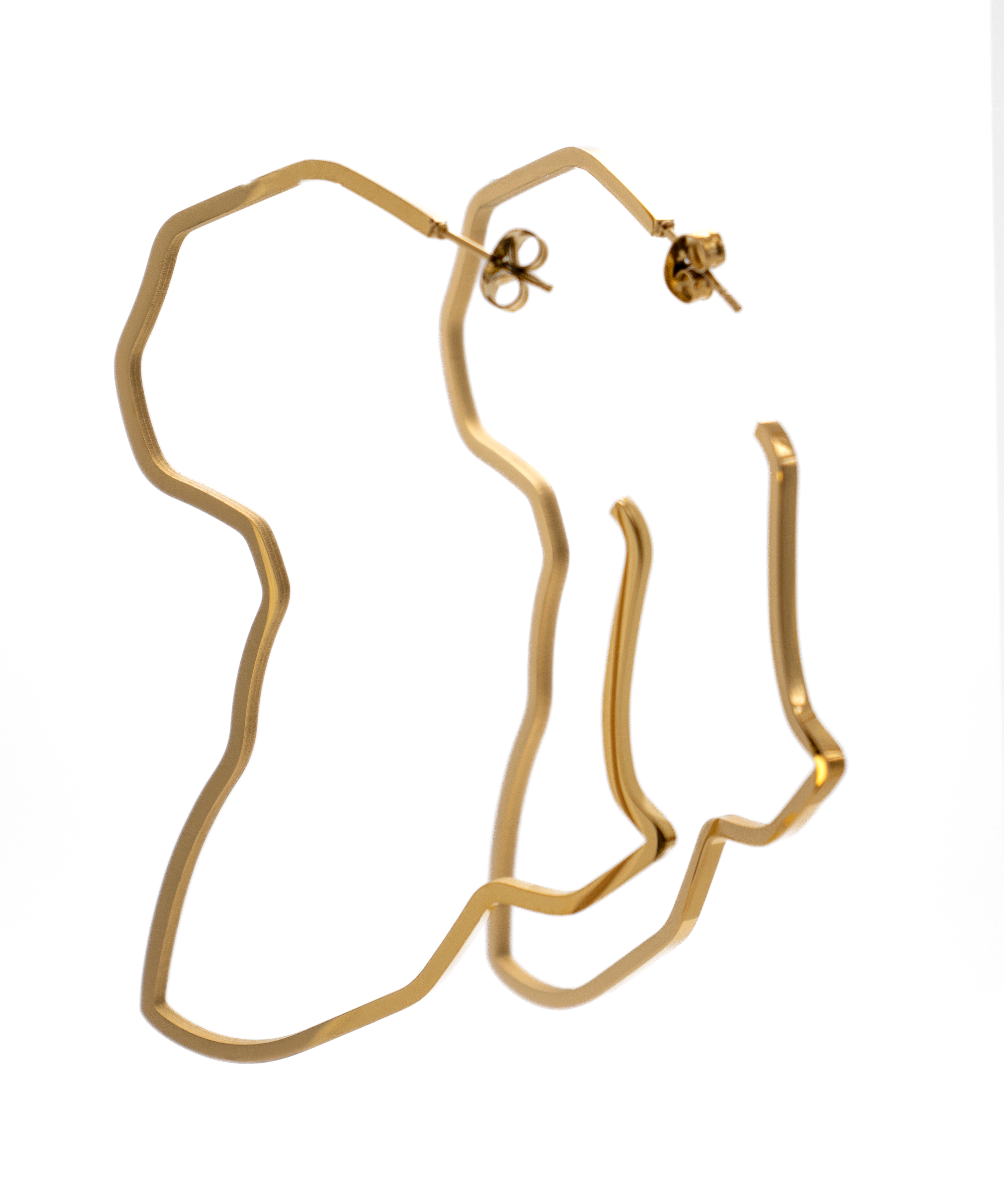 Africa Hoop Earrings - KIRO UK